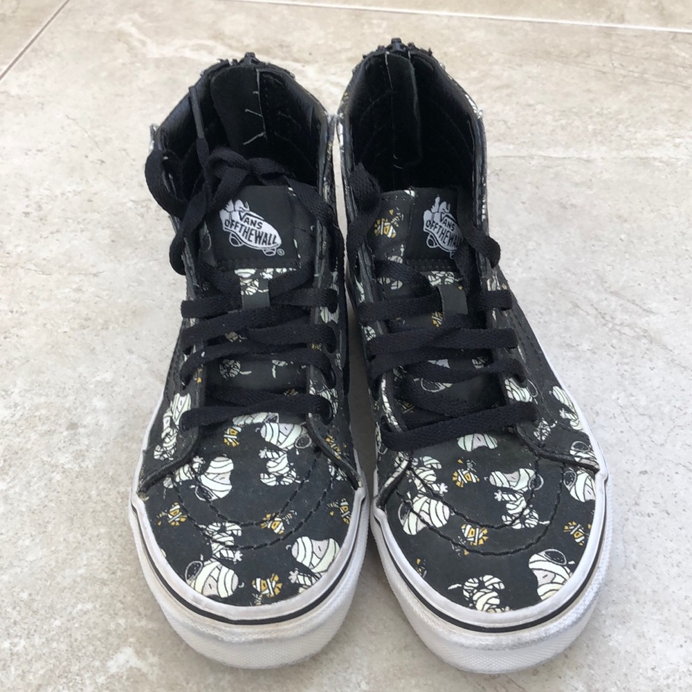 Sk8 Snoopy Glow Mummies Vans Shoes